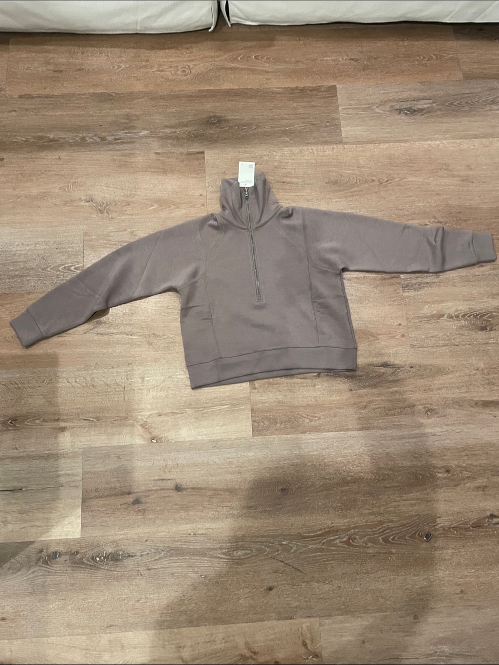 Quince Women's Half-Zip Pullover Jacket - Taupe